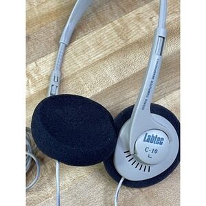 Labtec C 10 Stereo Computer Headphones NIP 1996